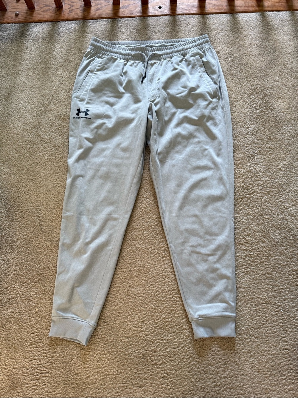Under Armour Light Gray Men’s Performance Joggers